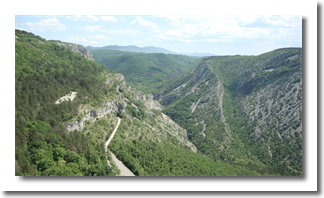 Panorama doline Glinščice