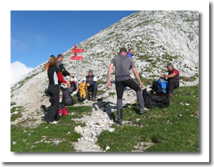 Počitek pod vrhom Planjave